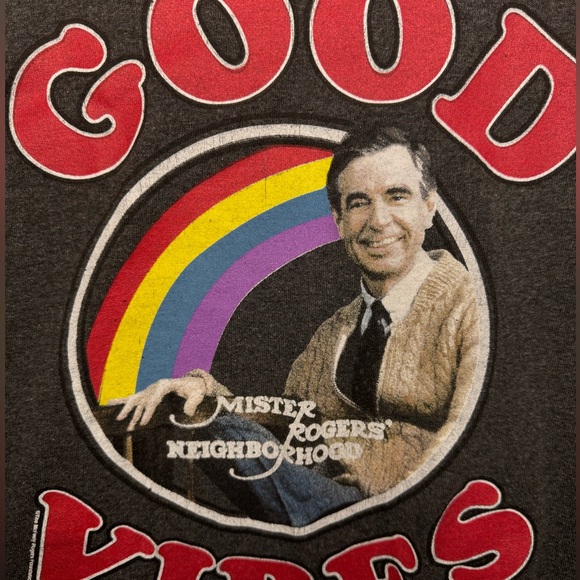 Mr. Roger’s Good Vibes Tee - Picture 3 of 5